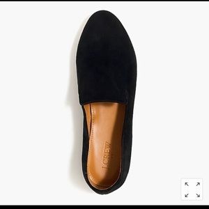 Suede smoking loafers size 8.5